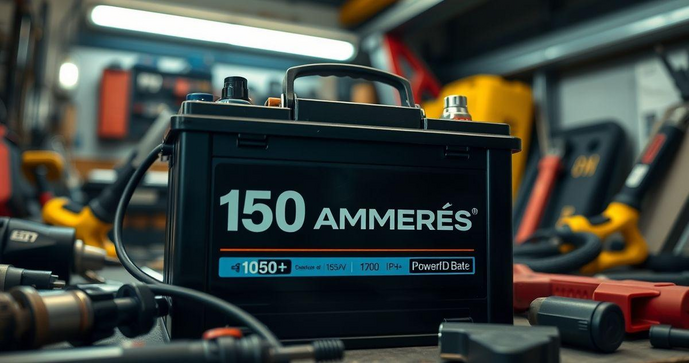 Bateria 150 Amperes: Potência e Durabilidade