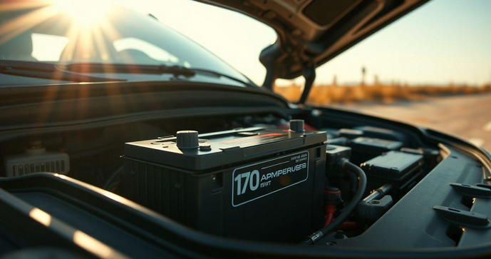 Bateria 170 Amperes: Como Escolher a Ideal para Seu Veículo ou Sistema Solar