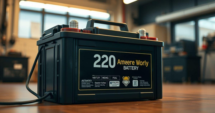 Bateria 220 Amperes: Guia Completo para Escolher e Usar