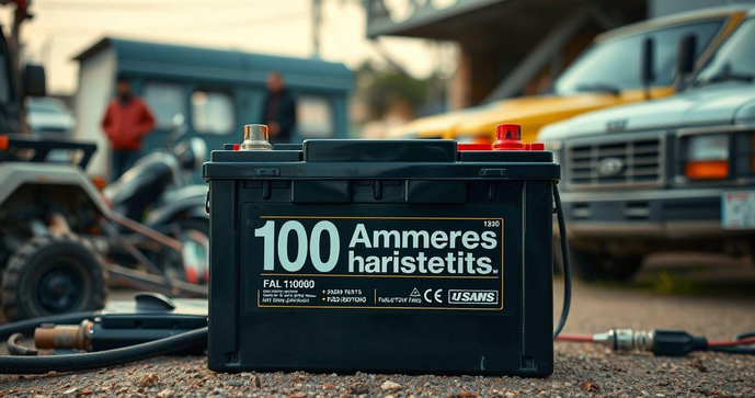 Bateria 100 Amperes: Benefícios e Aplicações Importantes