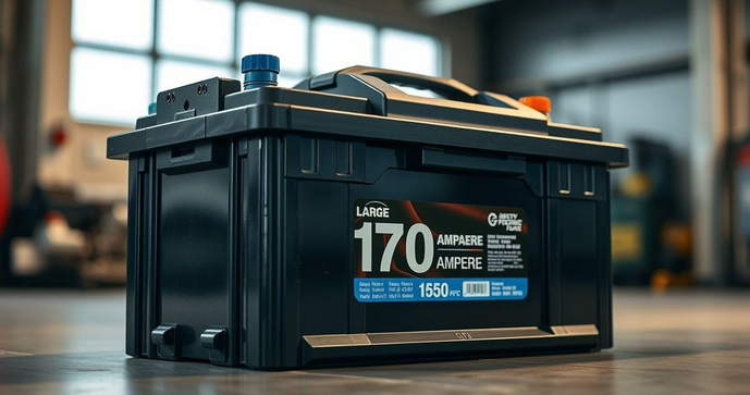 Bateria 170 Amperes: Como Escolher a Ideal para Suas Necessidades Energéticas