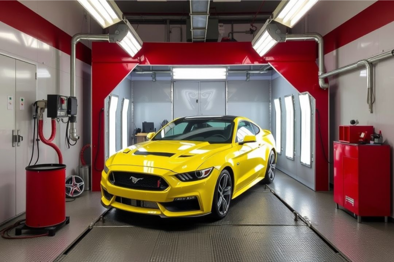 Cabine de pintura automotiva preço e fatores que influenciam