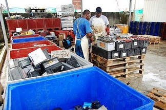 Coleta de baterias no estado de São Paulo Coleta de baterias no estado de São Paulo