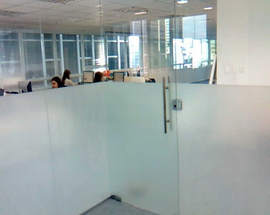 Película adesivo jateado para portas e janelas de vidro Película adesivo jateado para portas e janelas de vidro