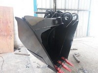 concha trapezoidal para escavadeira